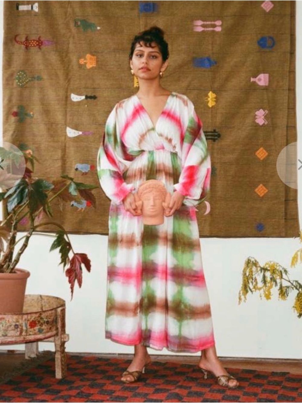 Osei Duro Bating Dress in Serene Dreams S